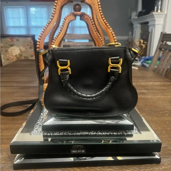 Chloe Marcie bag- black. Perfect Crossbody.! - Picture 4 of 7